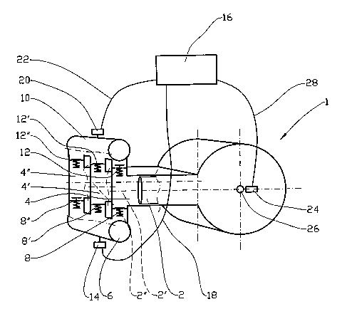 A single figure which represents the drawing illustrating the invention.